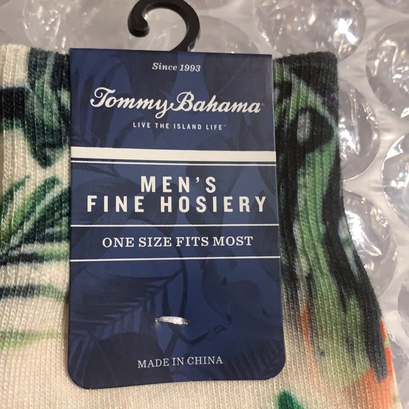 Tommy Bahama Drink To The Huladays Sublimated Sock - Picture 7 of 10